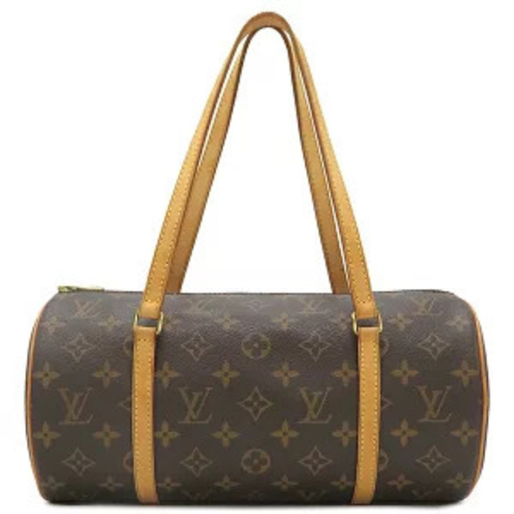 Louis Vuitton Papillon Handbag Monogram Canvas Boston